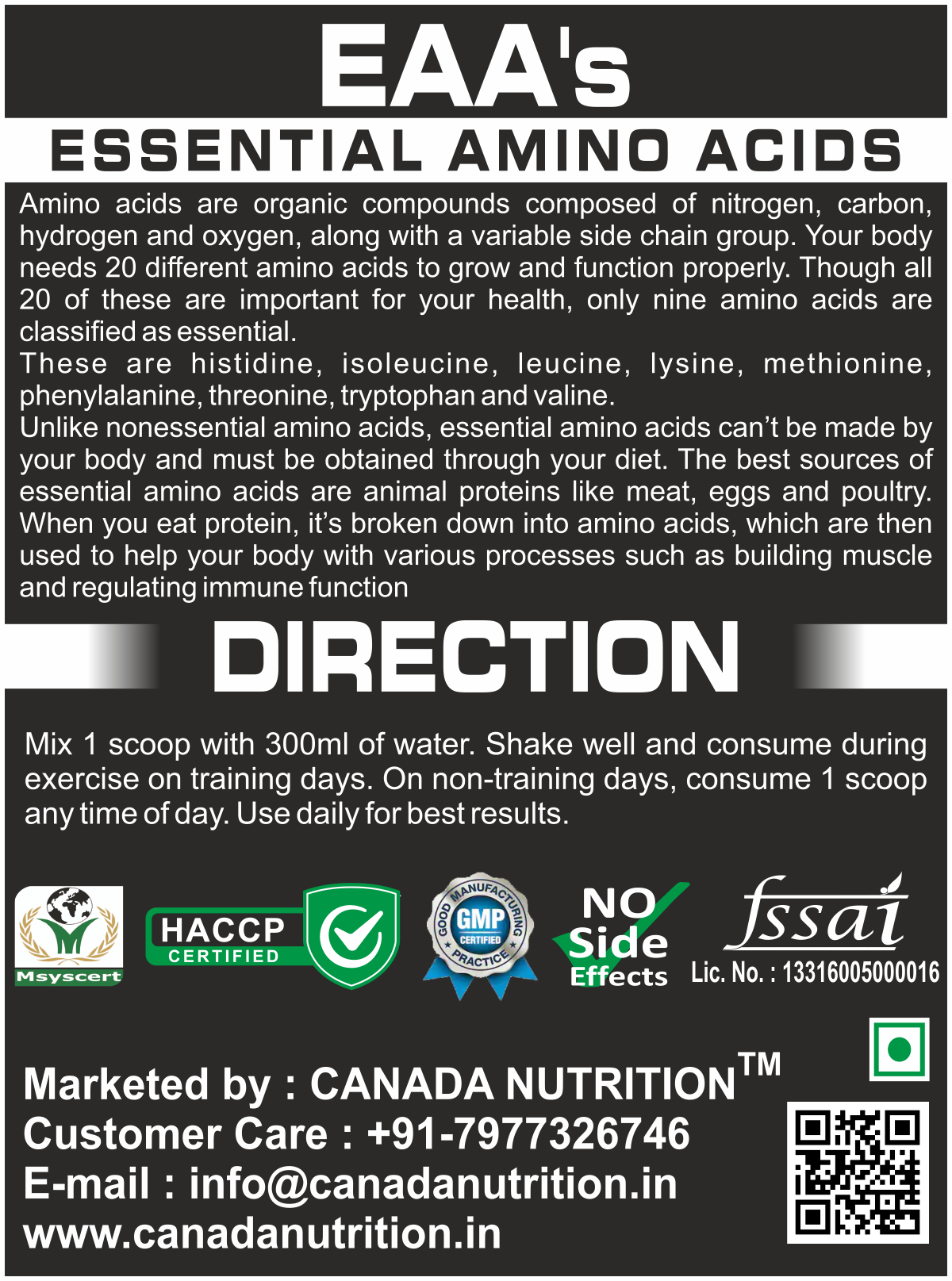 eaa benefits bodybuilding