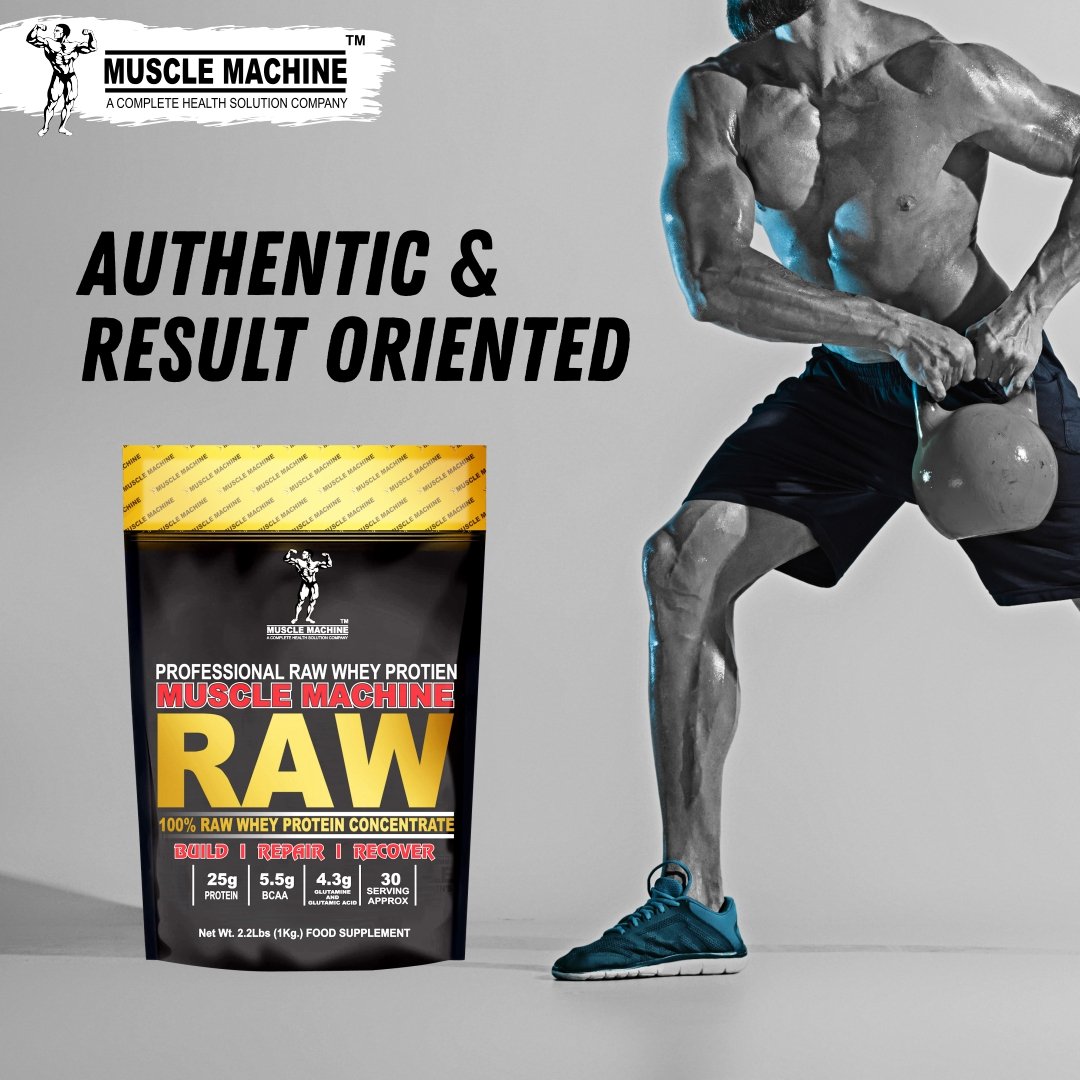 Muscle Machine Raw Whey Healthmaker